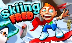 Skiing Fred